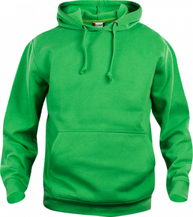 Clique - Basic Cotton Hoodie - Appelgroen