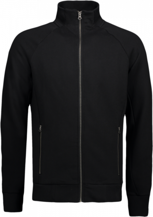 ID - Full Zip Sweat - Zwart