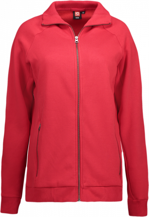 ID - Full Zip Sweat Woman - Vermelho