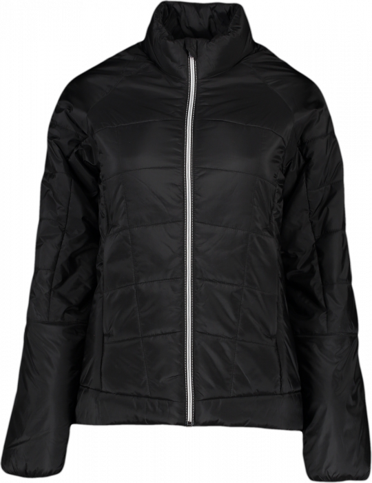 ID - Ladies' Quilted Lightweight Jacket - Svart