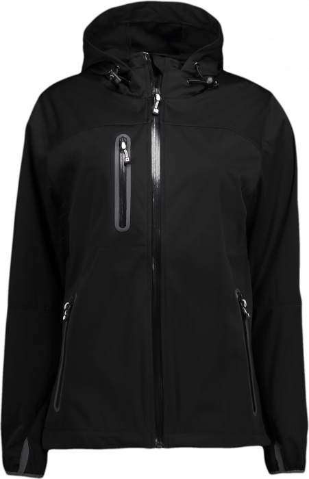 ID - Ladies' Lightweight Soft Shell Jacket - Black