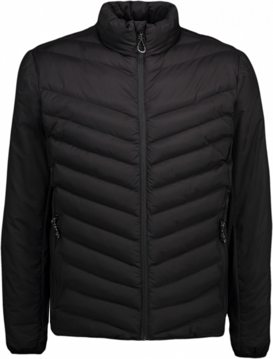 ID - Padded Stretch Jacket Men - Schwarz