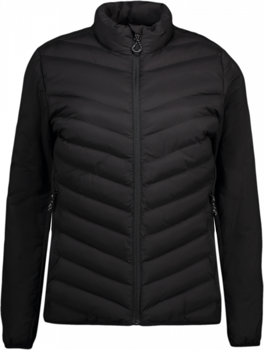 ID - Padded Stretch Jacket Woman - Preto