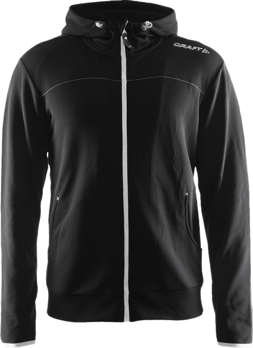 Craft - Leisure Full Zip Hood Men - Schwarz