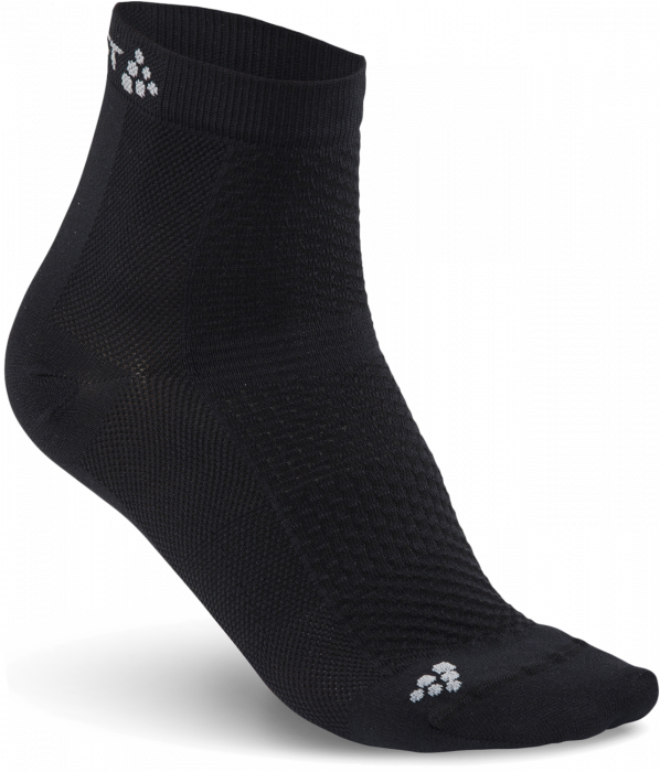 Craft - Cool Mid 2-Pack Sock - Negro