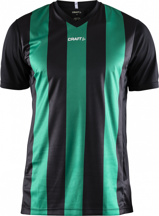 Craft - Progress Jersey Stripe Men - Black & green