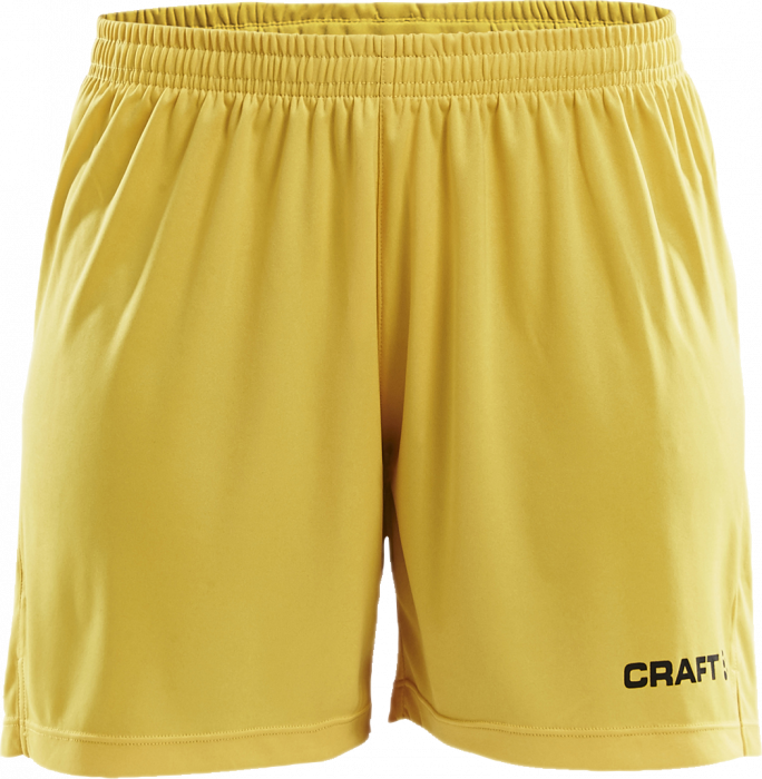 Craft - Squad Solid Go Shorts Women - Żółty