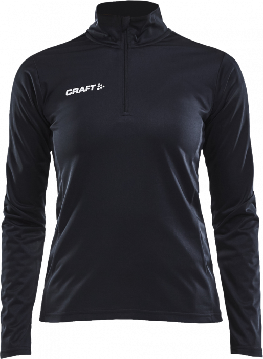 Craft - Progress Halfzip Women - Schwarz & weiß