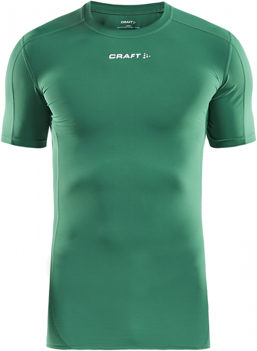 Craft - Pro Control Compression T-Shirt Youth - Grün & weiß