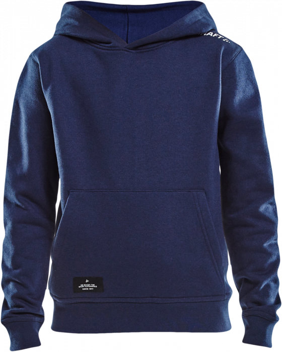 Craft - Hoodie Kids - Marineblauw