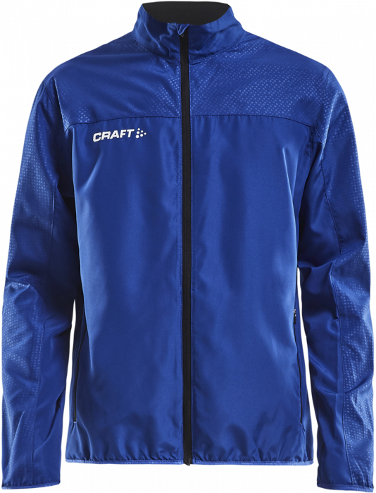 Craft - Rush Wind Jacket Youth (Windbreaker) - Royal Blue & wit