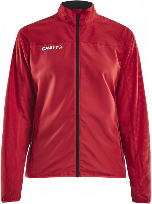 Craft - Rush Wind Jacket Women (Windbreaker) - Rouge & blanc