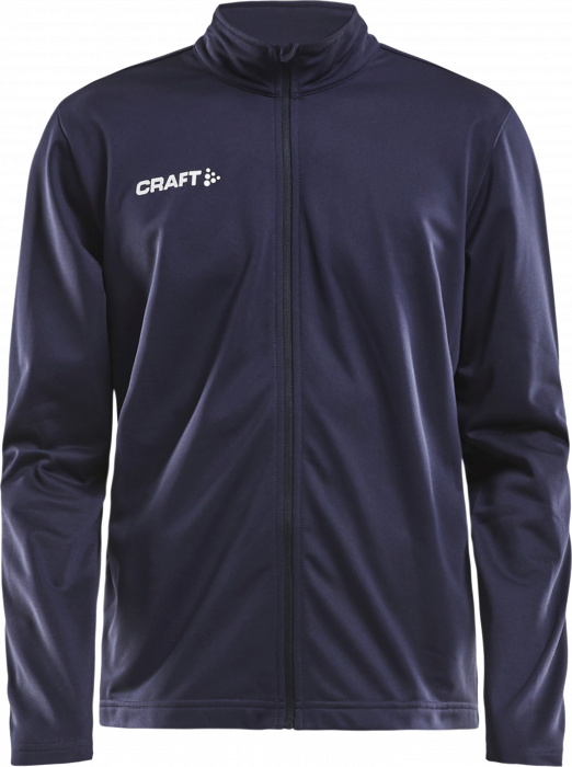 Craft - Squad Tr&aelig;ningsjakke - Navy bl&aring; & hvid