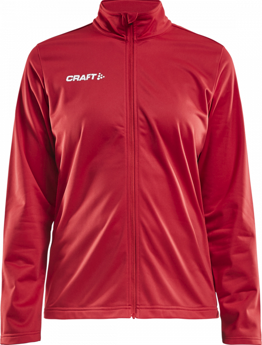 Craft - Squad Jacket Women - Rojo & blanco