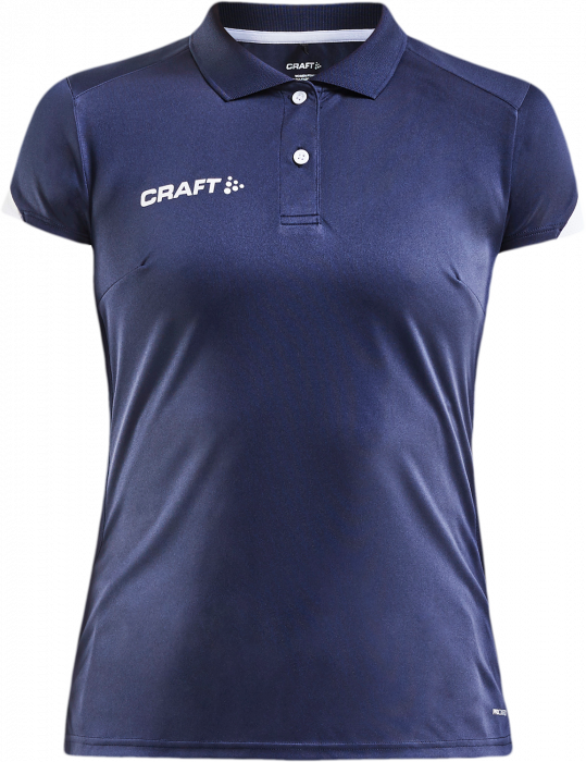 Craft - Pro Control Impact Polo Dame - Navy blå & hvid