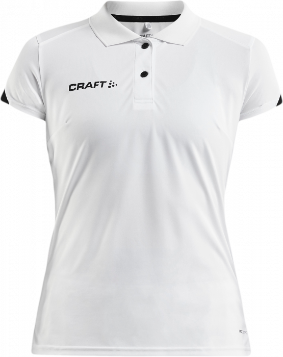 Craft - Pro Control Impact Polo Dame - Vit & svart