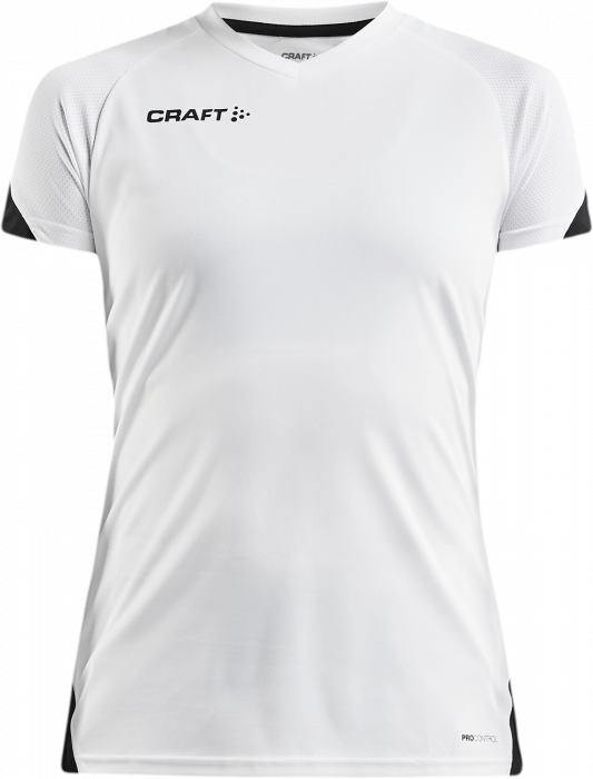 Craft - Pro Control Impact Tee Women - Weiß & schwarz