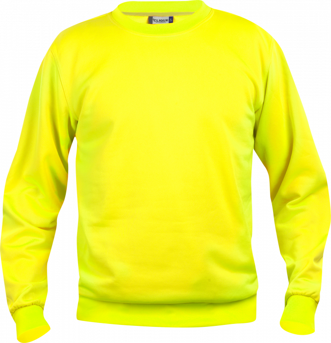 Clique - Sweatshirt I Bomuld - Visibility Yellow