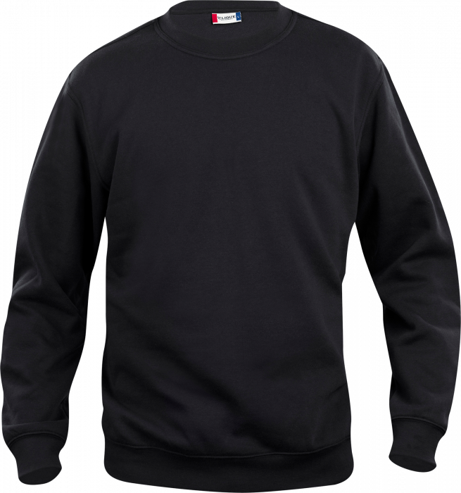 Clique - Cotton Sweatshirt - Czarny