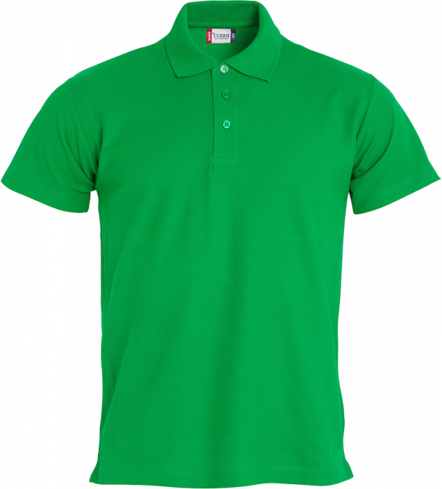 Clique - Basic Polo - Apple green