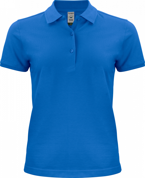 Clique - Classic Organic Cotton Polo - Royalblå