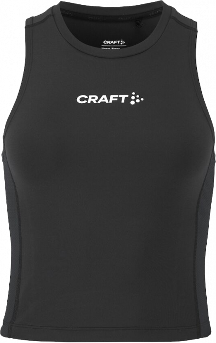 Craft - Rush 2.0 Crop Singlet Women - Black