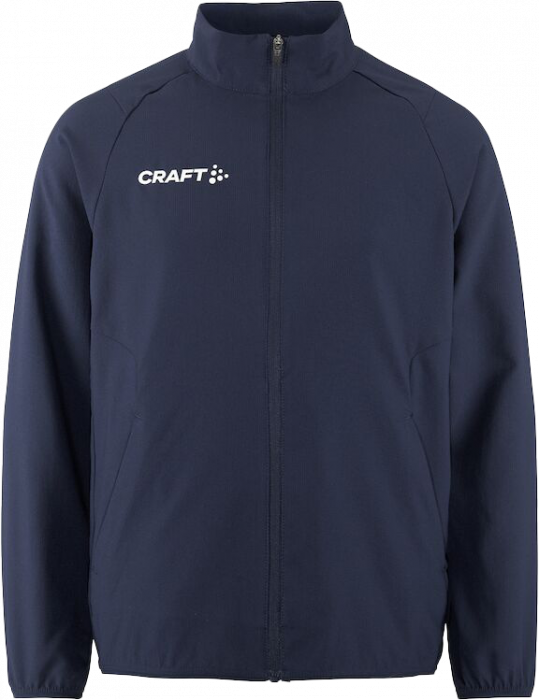 Craft - Rush 2.0 Træningtrøje Med Lynlås Børn - Navy blå