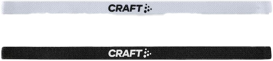 Craft - Training Hairband 2-Pack - Nero & bianco