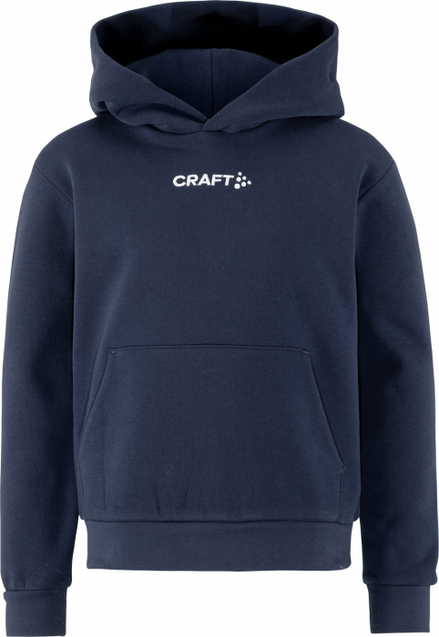 Craft - Community 2.0 Logo Hoodie Jr - Granatowy