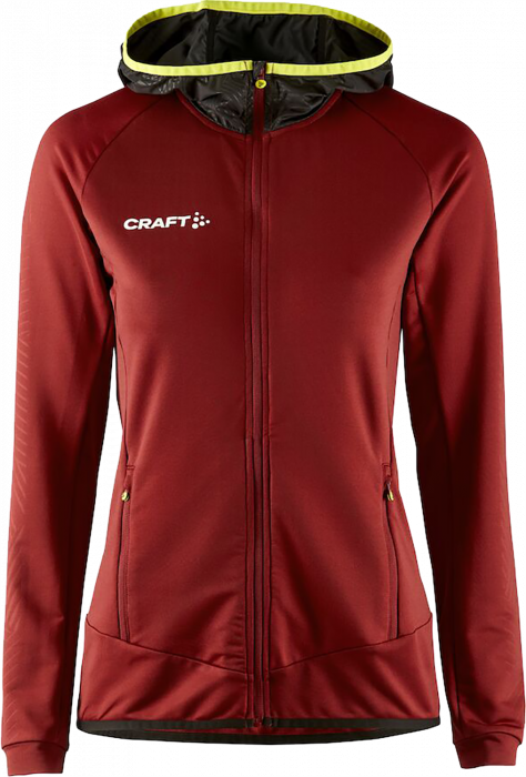 Craft - Extend Full Zip Trainingjersey Women - Rahubarb