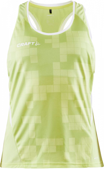 Craft - Pro Control Impact Sleeveless Top Women - Giallo & biały