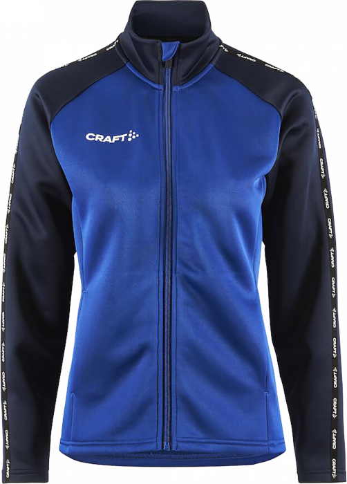 Craft - Squad 2.0 Full Zip Women - Club Cobolt & blu navy