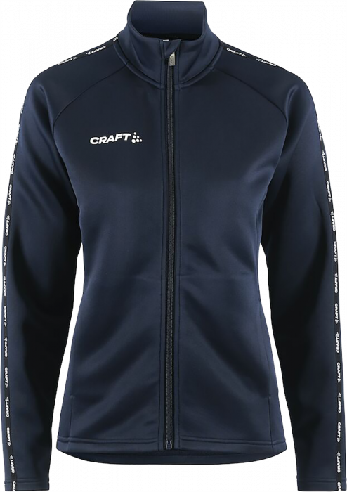 Craft - Squad 2.0 Full Zip Women - Marinblå