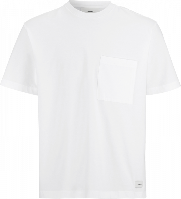 Craft - Collective Relaxed Ss Tee Men - Branco