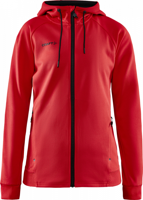 Craft - Adv Unify Zip Hoodie Women - Rojo