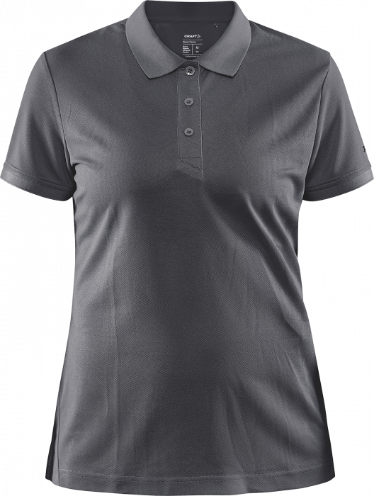 Craft - Core Unify Polo Woman - Granietgrijs