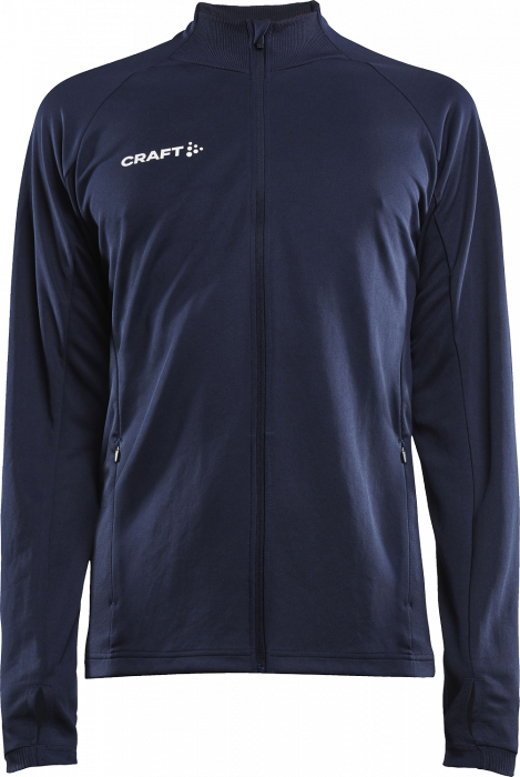 Craft - Evolve Shirt W. Zip - Navy blue