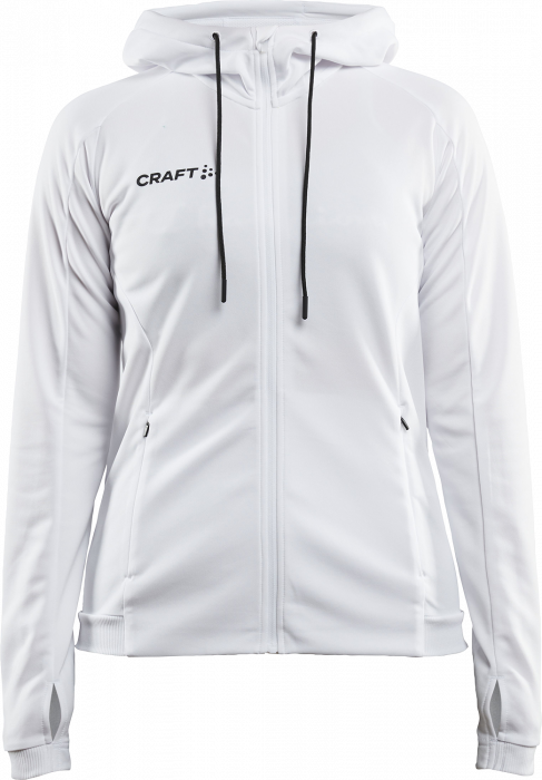 Craft - Evolve Jacket With Hood Woman - Blanco