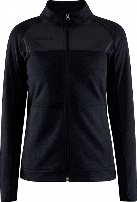 Craft - Adv Explore Fleece Midlayer Ladies - Nero & grigio granito