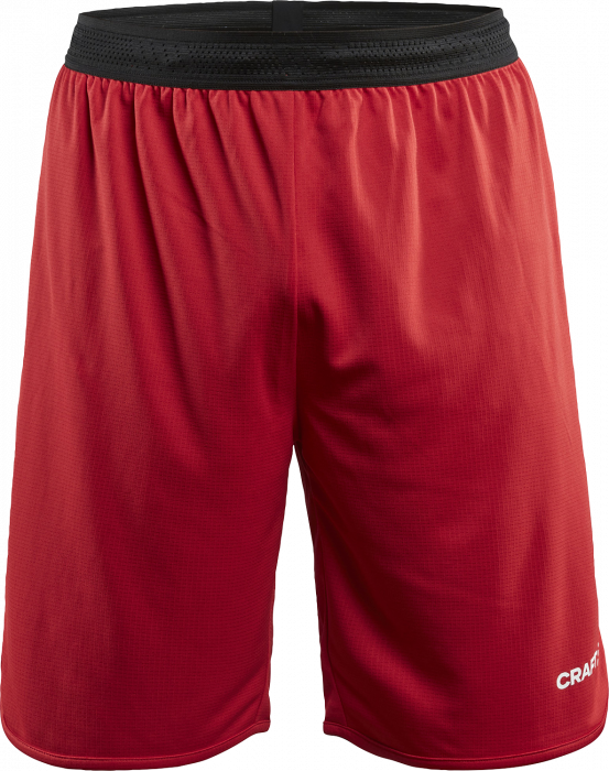 Craft - Progress Basket Shorts Junior - Red & black