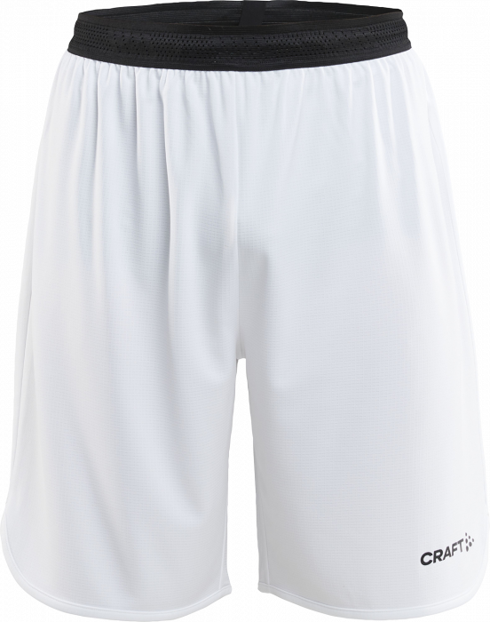 Craft - Progress Basket Shorts Junior - Blanco & negro