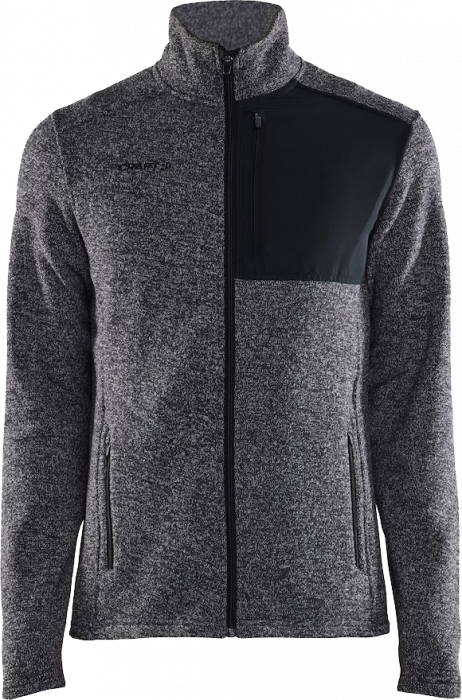 Craft - Adv Explore Heavy Fleece Jacket Herre - Sort