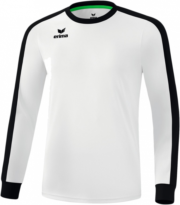 Erima - Retro Star Longsleeve Jersey - Bianco & nero