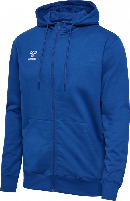 Hummel - Go 2.0 Hoodie W. Zip - True Blue