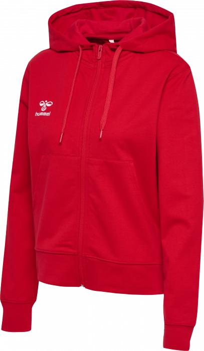 Hummel - Go 2.0 Zip Hoodie Women - True Red