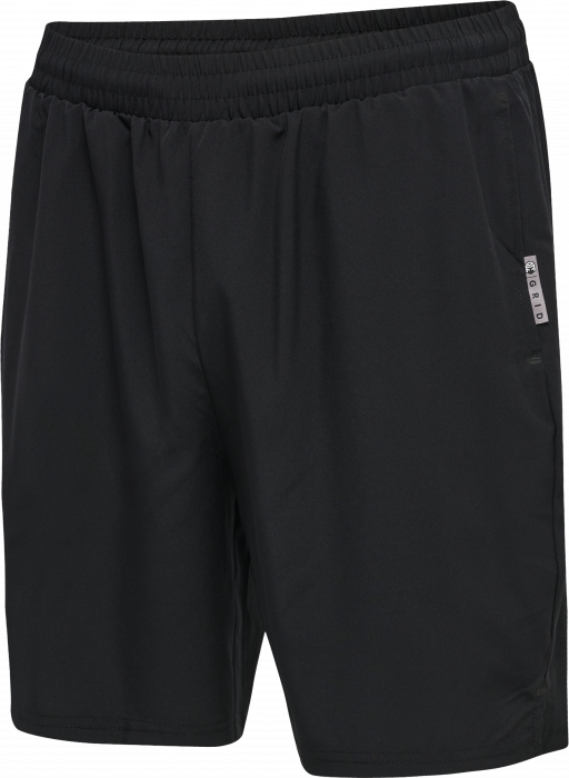 Hummel - Move Grid Vævet Shorts - Sort