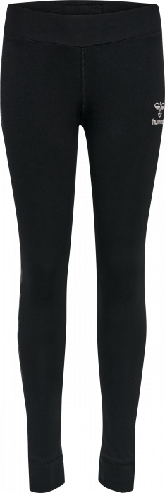 Hummel - Move Grid Cotton Tights Kids - Black