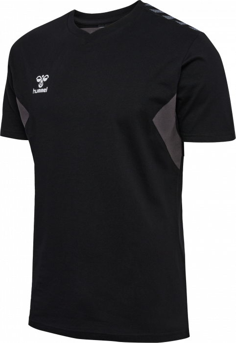 Hummel - Authentic Cotton T-Shirt - Schwarz