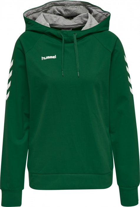 Hummel - Go Cotton Hoodie Woman - Green