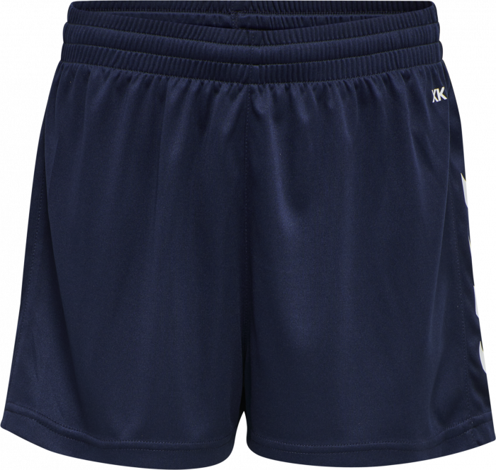 Hummel - Core Xk Shorts Jr - Marine & hvid